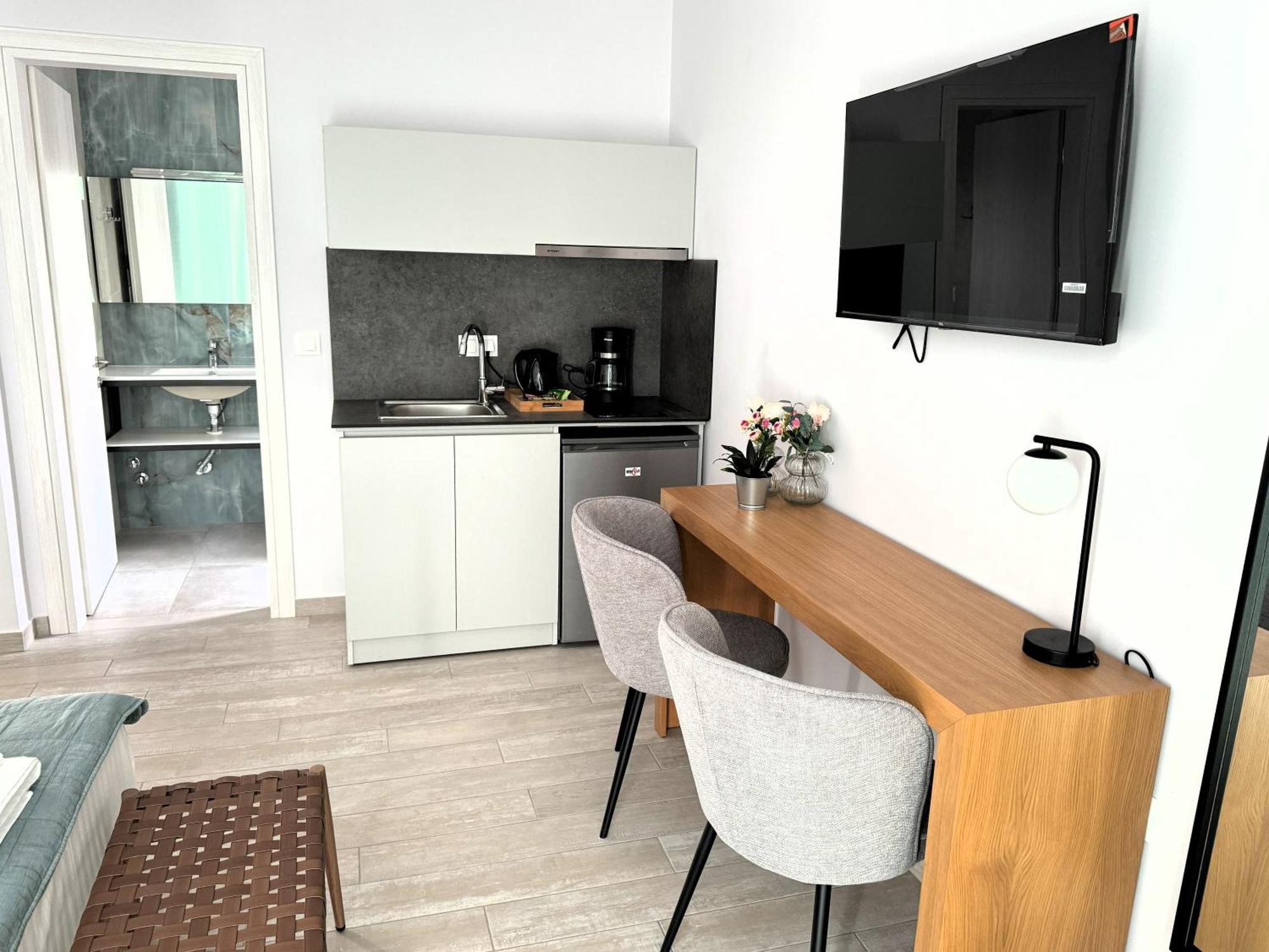 Appartement Acra Melia à PalaiónTsiflíkion Extérieur photo