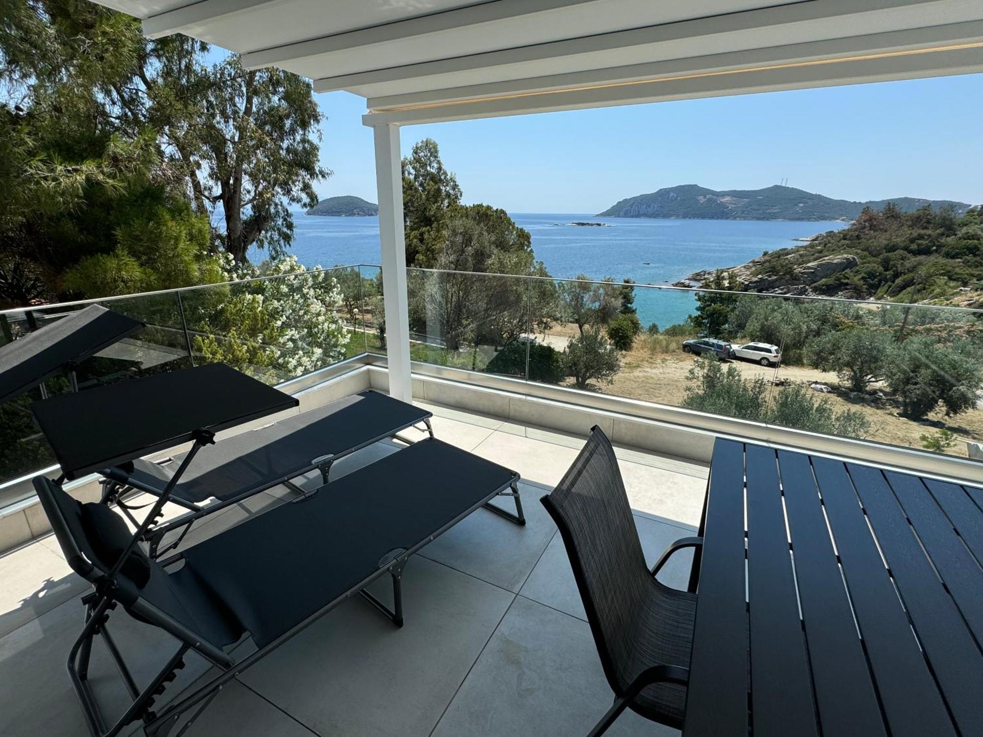 Appartement Acra Melia à PalaiónTsiflíkion Extérieur photo